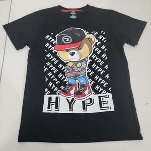 S1ope For Kids T-Shirt Hype Bear Graphic Black Size 8 to 10